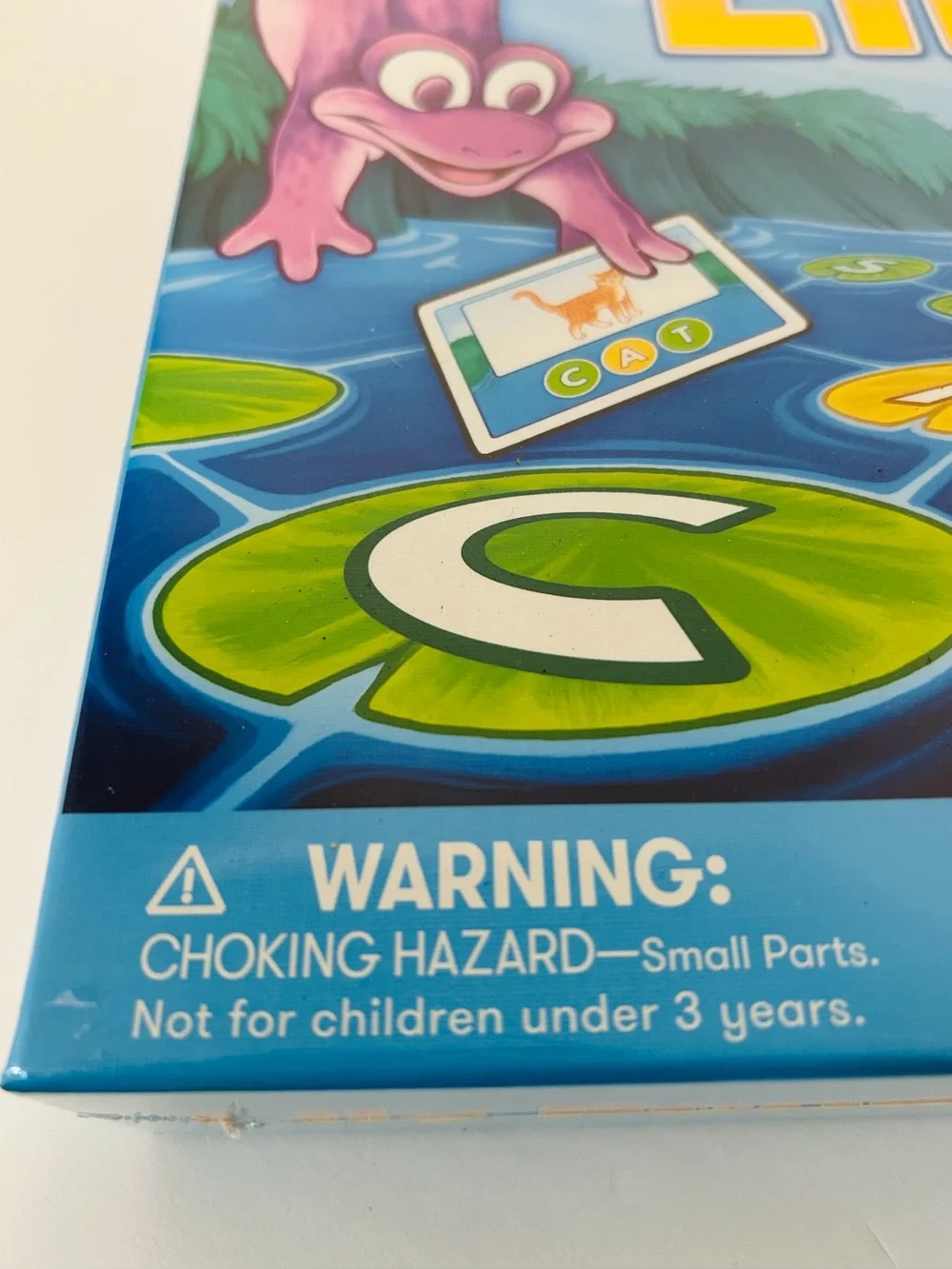 SimplyFun NWT Lily Pond Factory Sealed Educational Literacy Board Game Ages 4+